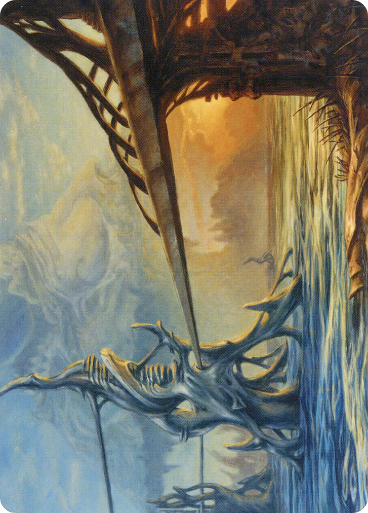 Razortide Bridge // Razortide Bridge (AMH2-076) - Modern Horizons 2 Art Series (Borderless) Foil