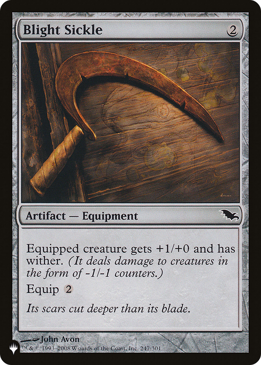 Blight Sickle (LIST-SHM-247) - The List