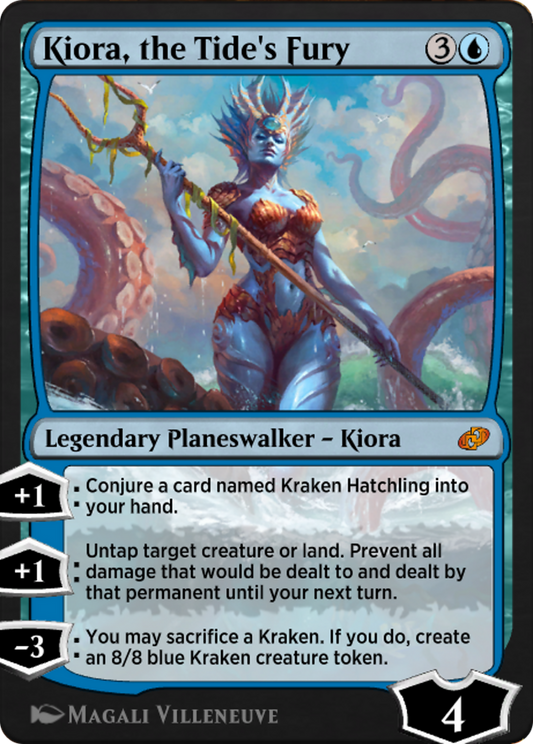 Kiora, the Tide's Fury (J21-010) - Jumpstart: Historic Horizons