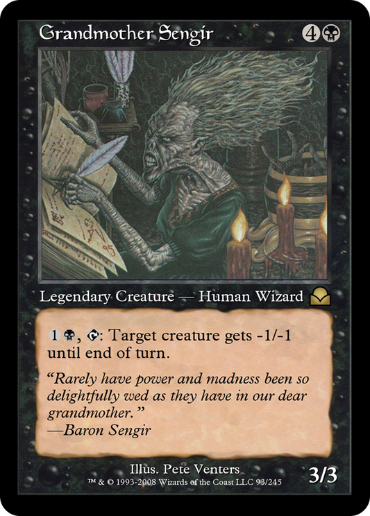 Grandmother Sengir (ME2-093) - Masters Edition II