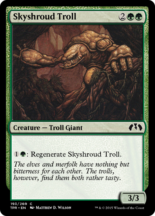 Skyshroud Troll (TPR-193) - Tempest Remastered