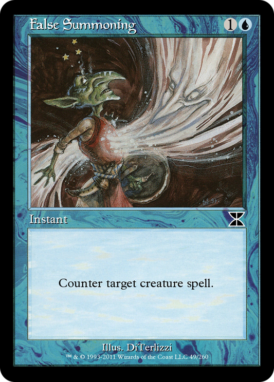 False Summoning (ME4-049) - Masters Edition IV Foil