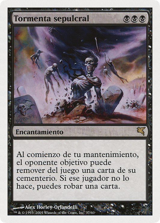 Gravestorm (Italian) - "Tempesta Tombale" (PSAL-A37) - Salvat 2005