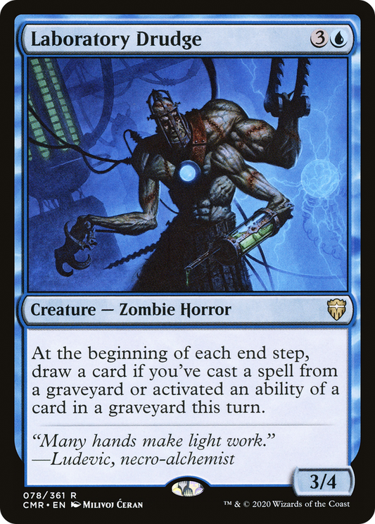 Laboratory Drudge [Commander Legends]
