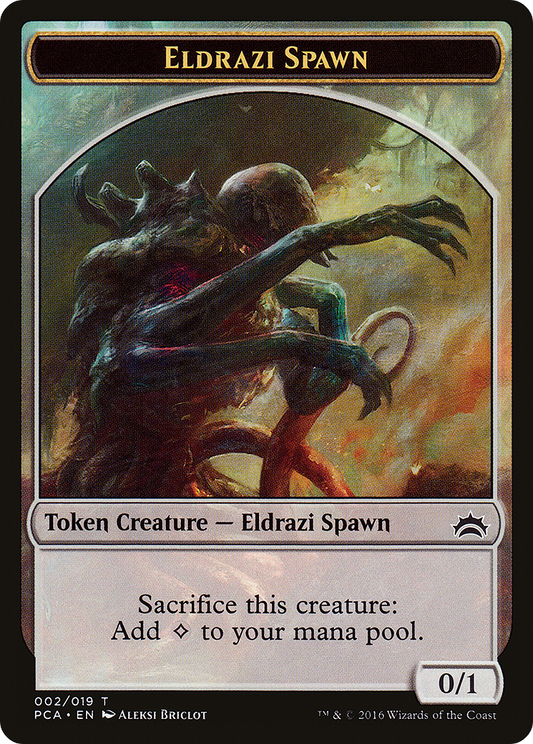 Eldrazi Spawn (TPCA-002) - Planechase Anthology Tokens
