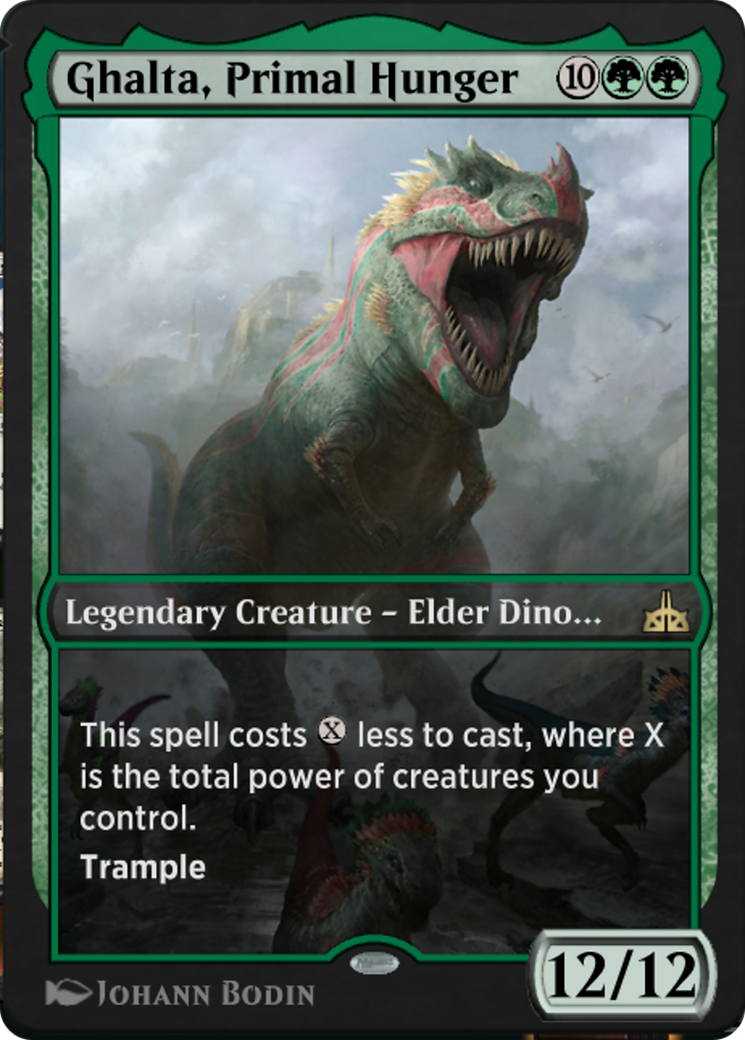 Ghalta, Primal Hunger (PANA-007) - MTG Arena Promos