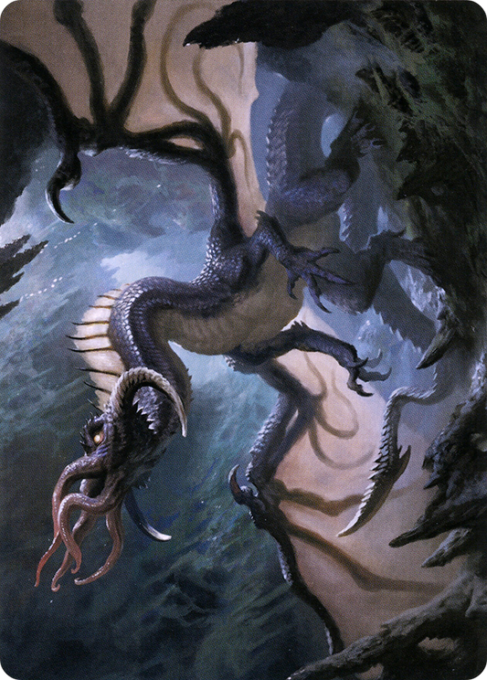Brainstealer Dragon // Brainstealer Dragon (ACLB-031) - Battle for Baldur's Gate Art Series (Borderless)