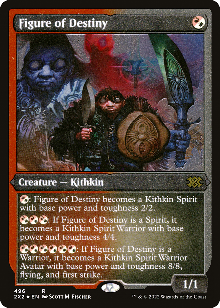 Figure of Destiny (Foil Etched) [Double Masters 2022]