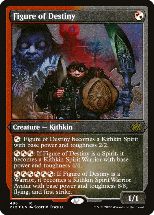 Figure of Destiny (Foil Etched) [Double Masters 2022]