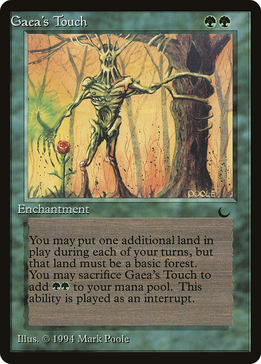 Gaea's Touch (DRK-77†) - The Dark