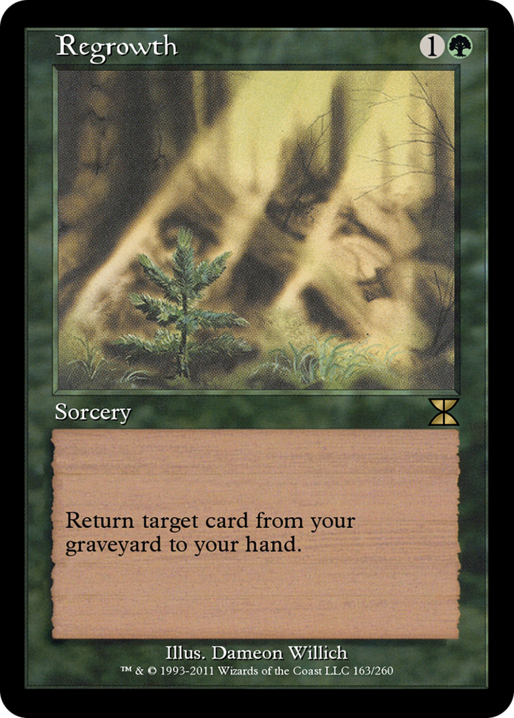 Regrowth (ME4-163) - Masters Edition IV Foil