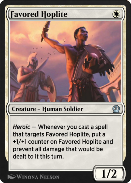 Favored Hoplite (EA1-001) - Explorer Anthology 1