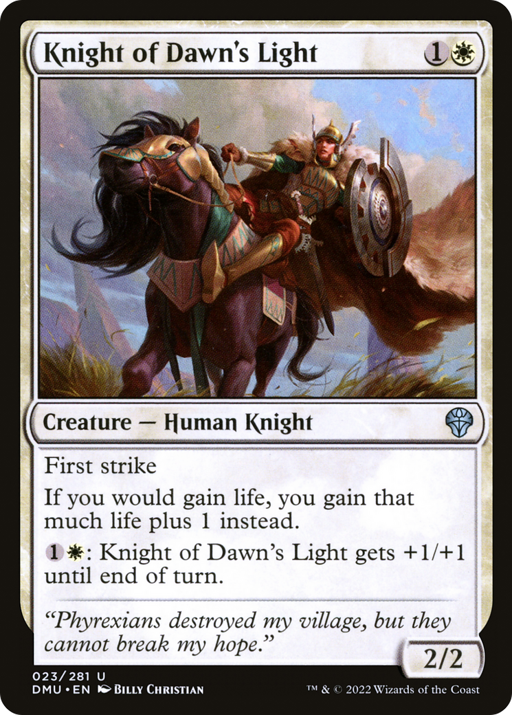 Knight of Dawn's Light [Dominaria United]