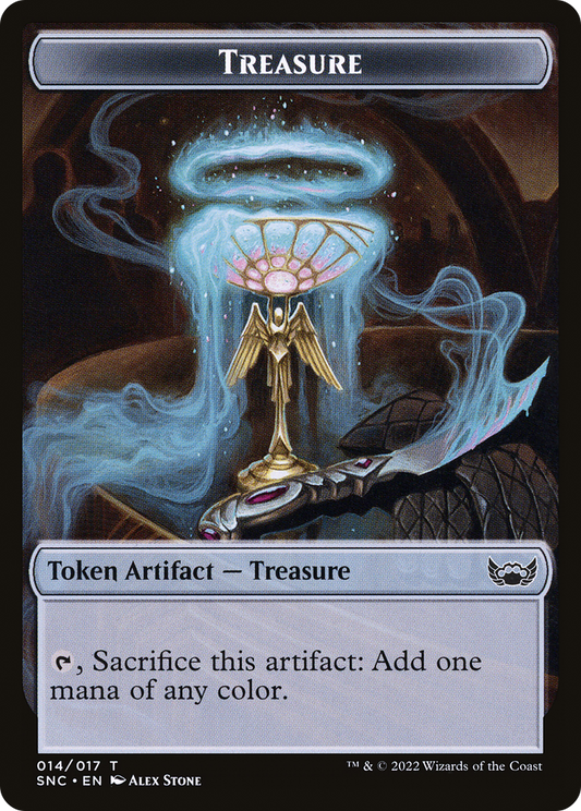 Treasure (TSNC-014) - Streets of New Capenna Tokens Foil