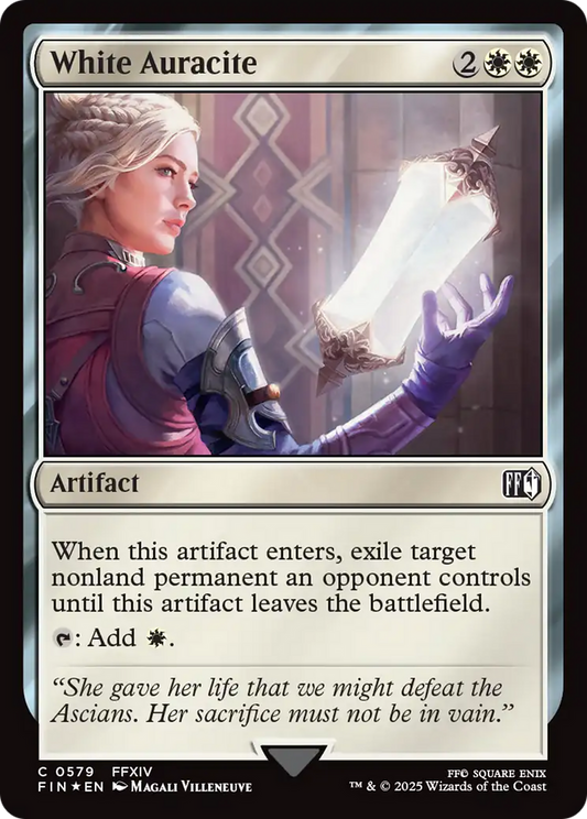 White Auracite (Surge Foil) [FINAL FANTASY]