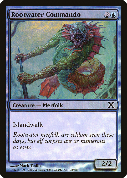 Rootwater Commando (10E-102★) - Tenth Edition Foil