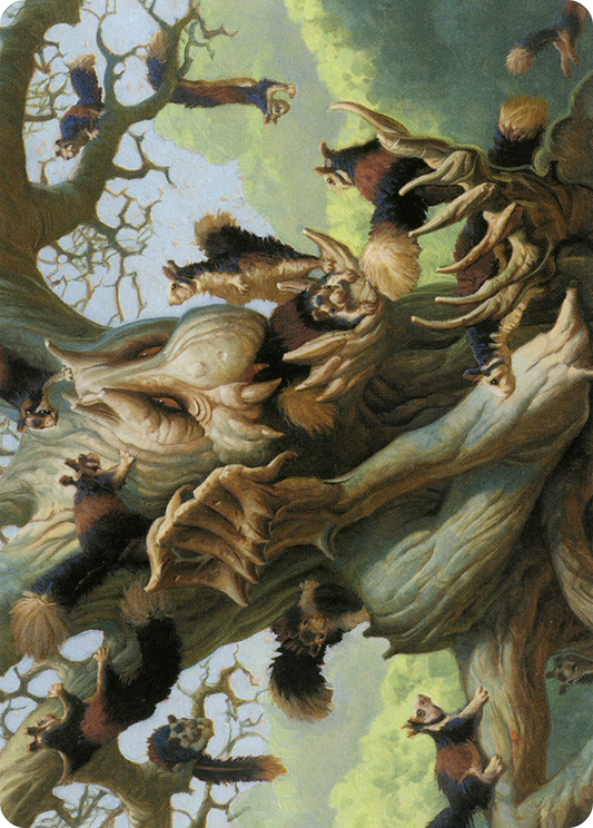 Scurry Oak // Scurry Oak (AMH2-040) - Modern Horizons 2 Art Series (Borderless) Foil