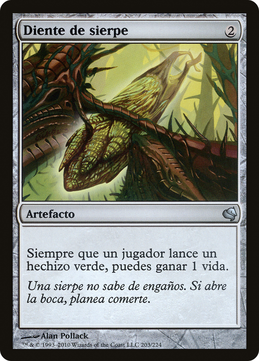 Wurm's Tooth (Spanish) - "Diente de sierpe" (PS11-203) - Salvat 2011