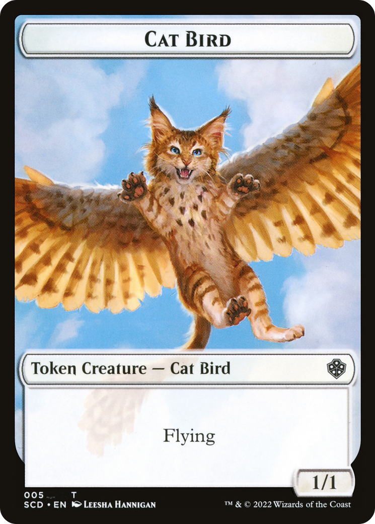 Cat Bird (TSCD-005) - Starter Commander Deck Tokens Foil