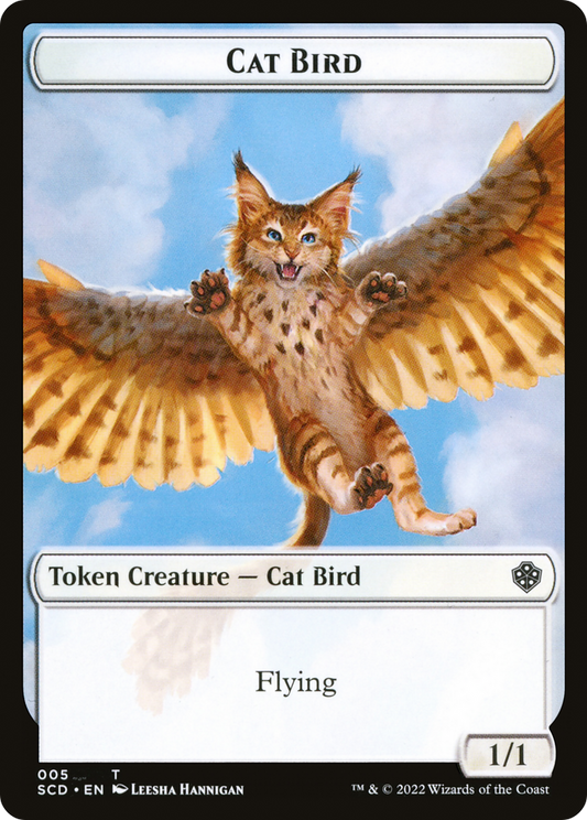Cat Bird (TSCD-005) - Starter Commander Deck Tokens Foil