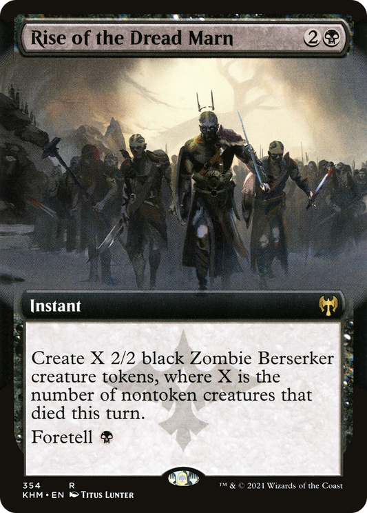 Rise of the Dread Marn (Extended Art) [Kaldheim]