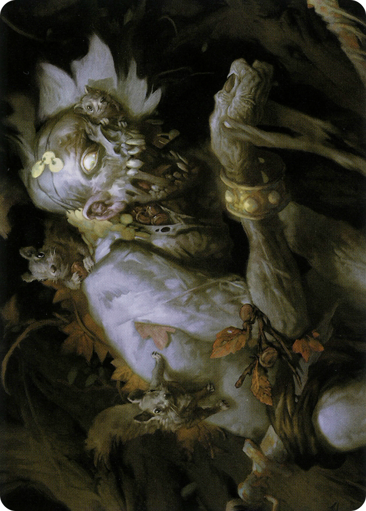 Nested Shambler // Nested Shambler (AMH2-032) - Modern Horizons 2 Art Series (Borderless) Foil