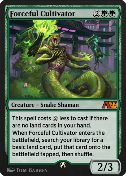Forceful Cultivator (YNEO-029) - Alchemy: Kamigawa