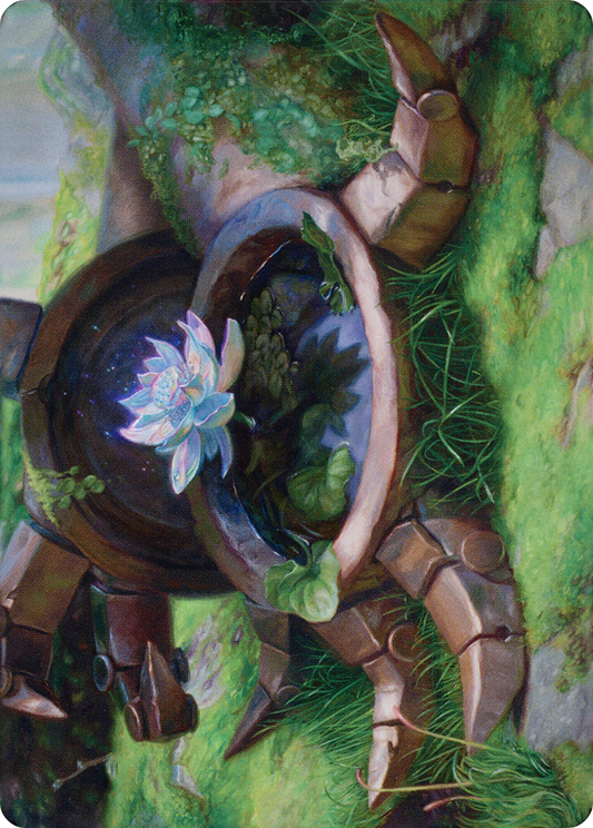 Timeless Lotus // Timeless Lotus (ADMU-057) - Dominaria United Art Series (Borderless) Foil