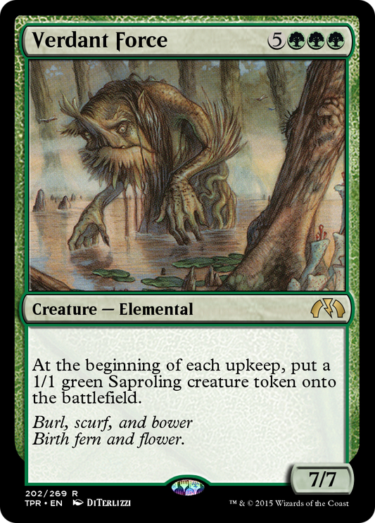 Verdant Force (TPR-202) - Tempest Remastered Foil