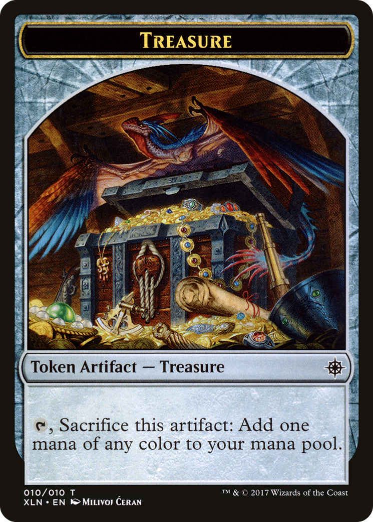 Treasure (XLN-010) - Ixalan Tokens Foil