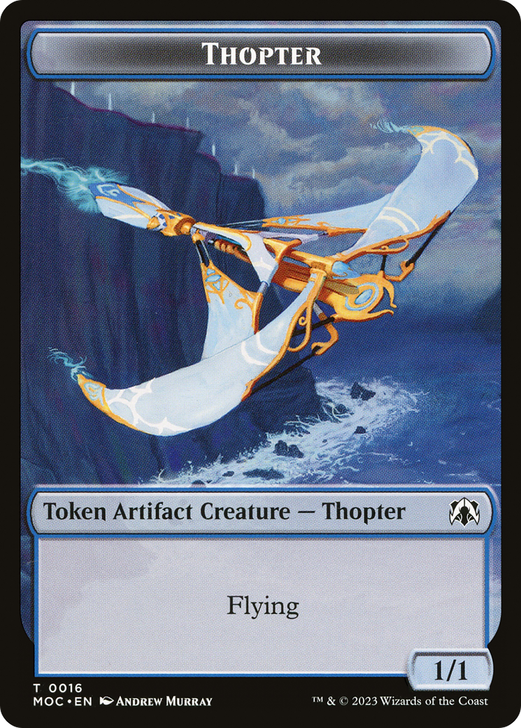 Thopter (TMOC-016) - March of the Machine Commander Tokens
