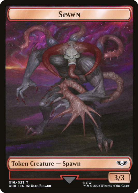 Spawn (T40K-016) - Warhammer 40,000 Tokens