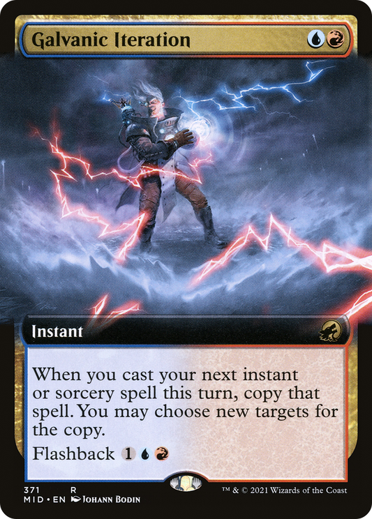 Galvanic Iteration (Extended Art) [Innistrad: Midnight Hunt]