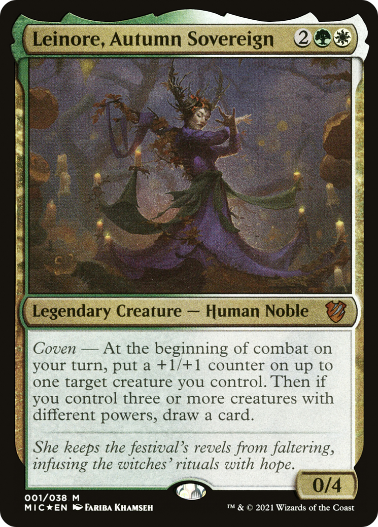 Leinore, Autumn Sovereign [Innistrad: Midnight Hunt Commander]