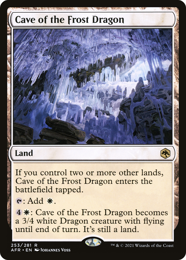 Cave of the Frost Dragon [Dungeons & Dragons: Adventures in the Forgotten Realms]
