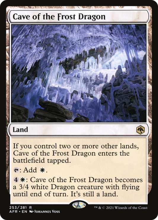 Cave of the Frost Dragon [Dungeons & Dragons: Adventures in the Forgotten Realms]