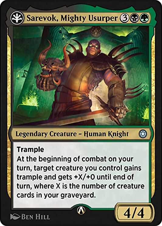 Sarevok, Mighty Usurper (HBG-09G) - Alchemy Horizons: Baldur's Gate