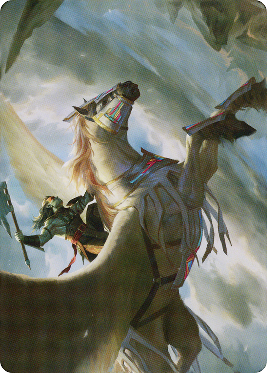 Cleaving Skyrider // Cleaving Skyrider (ADMU-005) - Dominaria United Art Series (Borderless)