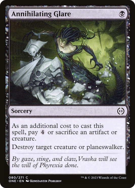 Annihilating Glare [Phyrexia: All Will Be One]