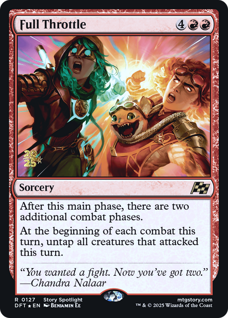 Full Throttle [Aetherdrift Prerelease Promos]
