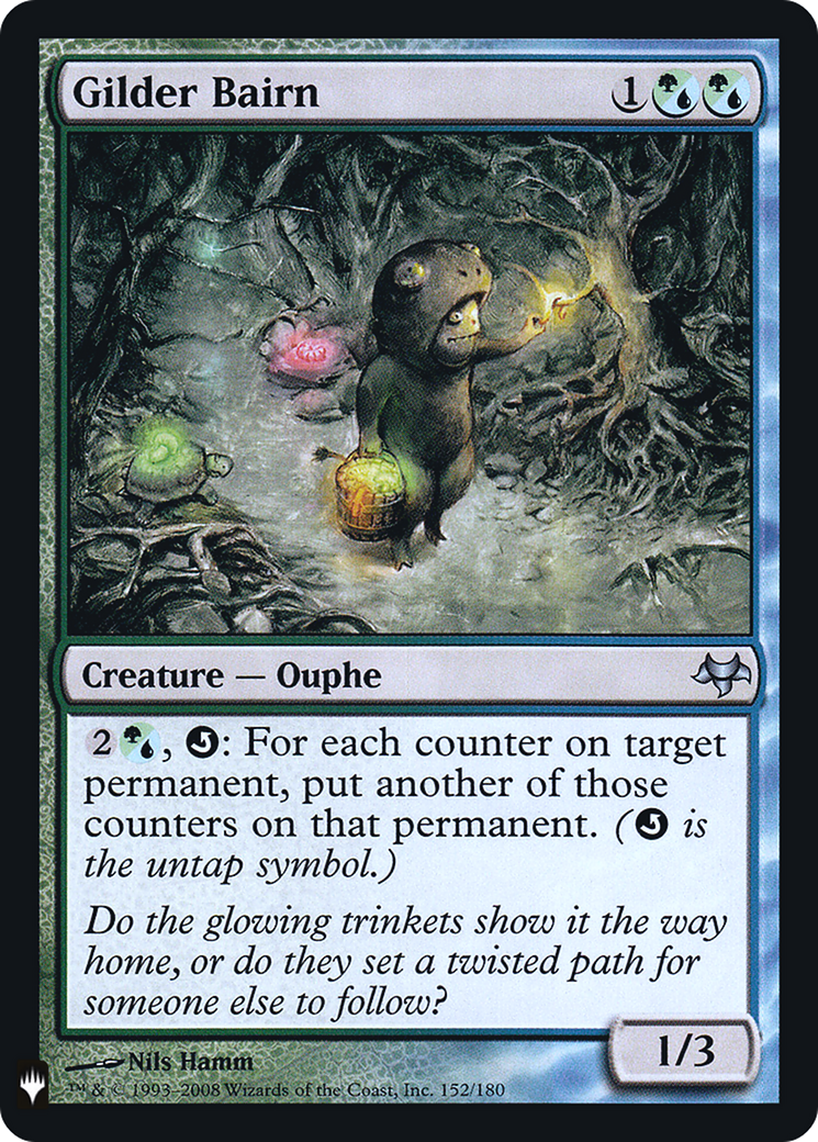 Gilder Bairn (LIST-152) - The List Foil