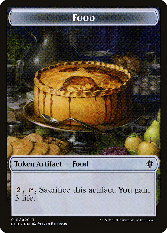 Food (TELD-015) - Throne of Eldraine Tokens Foil