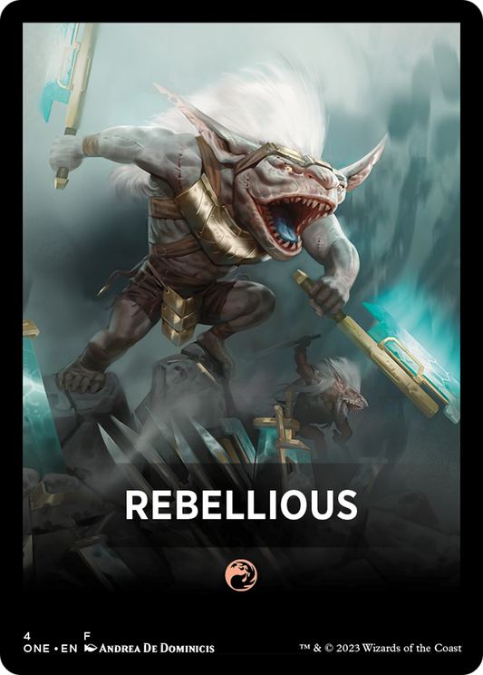 Rebellious (FONE-004) - Phyrexia: All Will Be One Jumpstart Front Cards