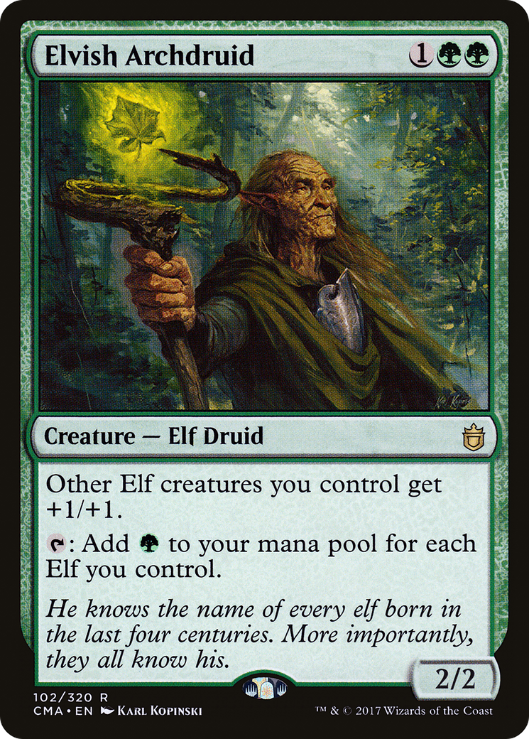 Elvish Archdruid [Commander Anthology]