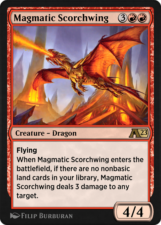 Magmatic Scorchwing (YONE-012) - Alchemy: Phyrexia