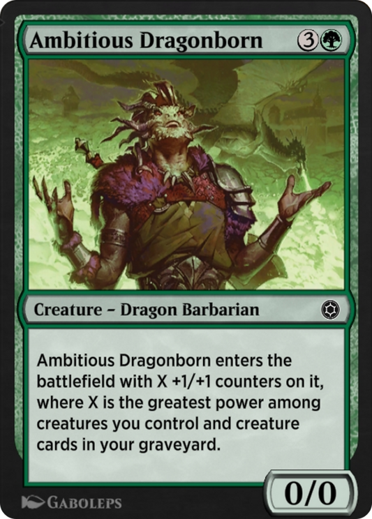 Ambitious Dragonborn (HBG-198) - Alchemy Horizons: Baldur's Gate