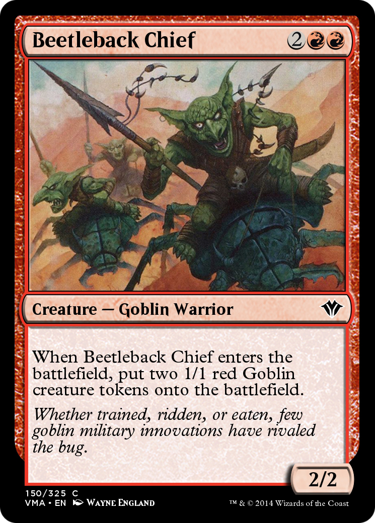 Beetleback Chief (VMA-150) - Vintage Masters Foil