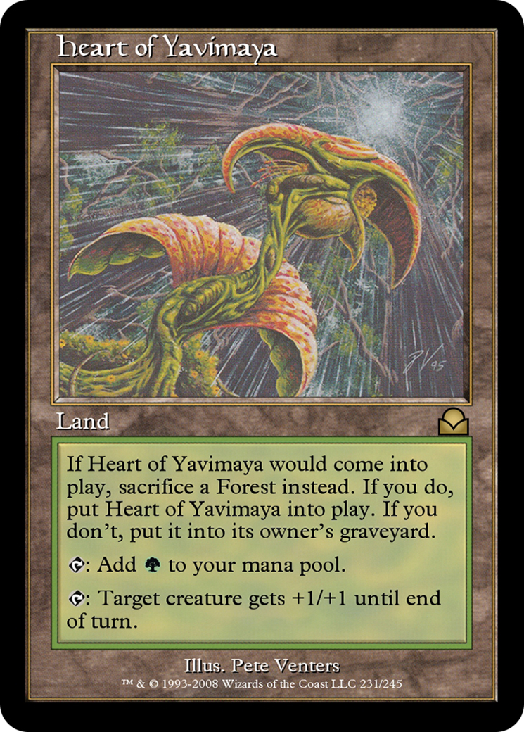 Heart of Yavimaya (ME2-231) - Masters Edition II
