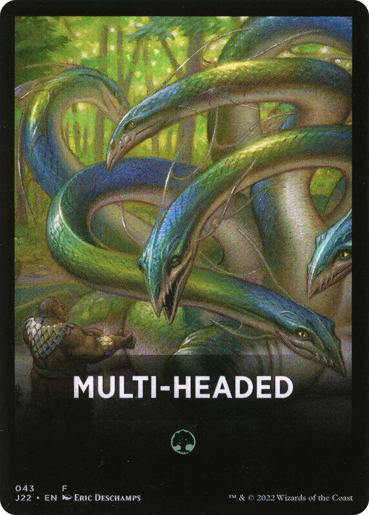Multi-Headed (FJ22-043) - Jumpstart 2022 Front Cards
