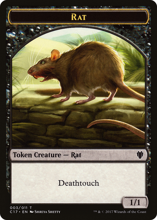 Rat (TC17-003) - Commander 2017 Tokens